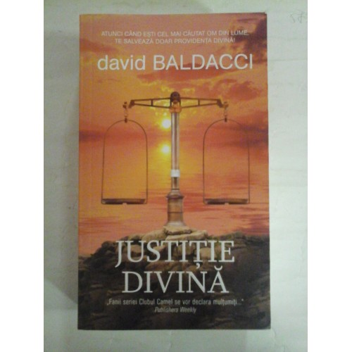 JUSTITIE DIVINA - David BALDACCI JUSTITIE DIVINA - David BALDACCI